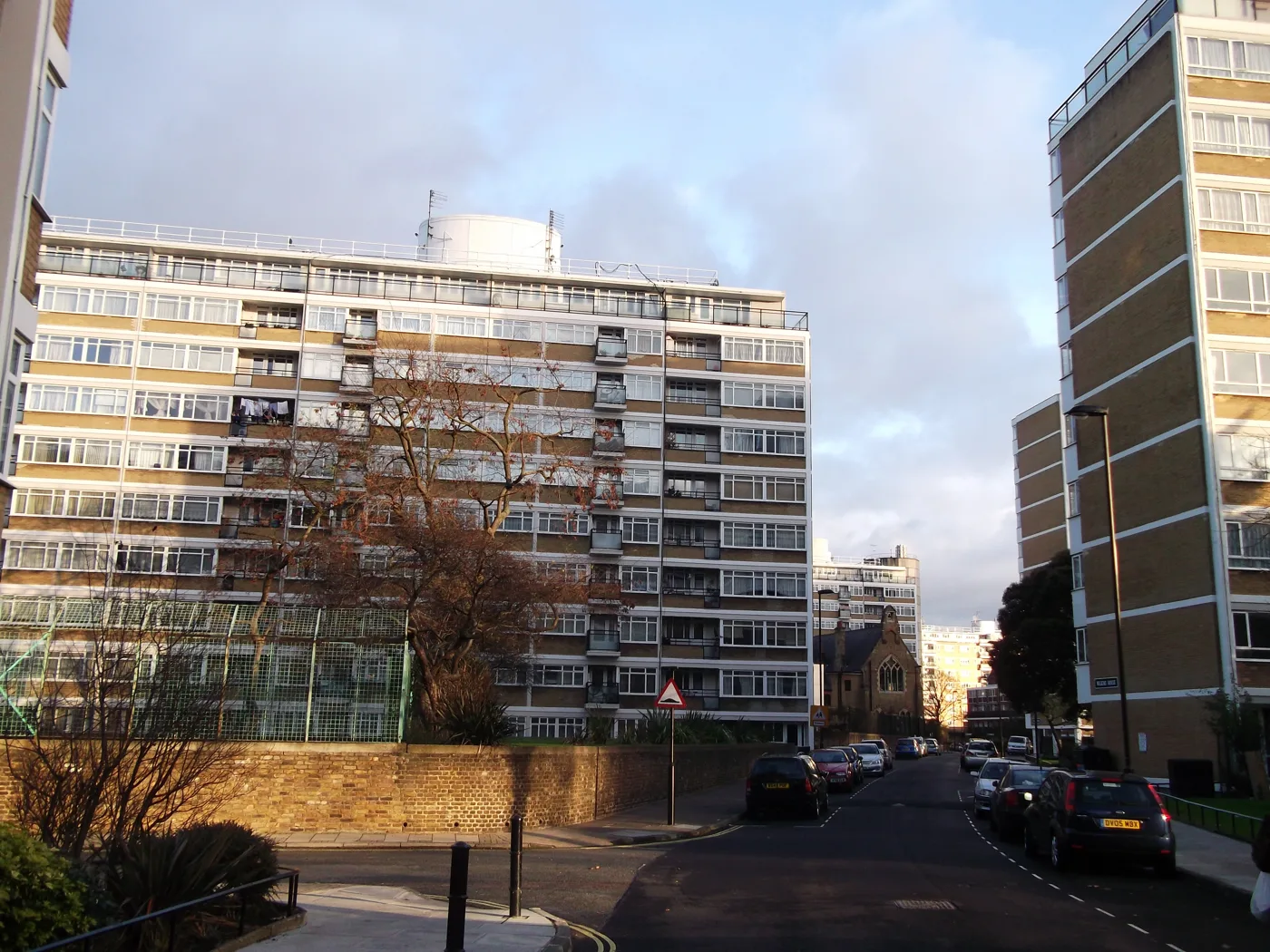 Council blocks on Churchill Gardens Road, Pimlico