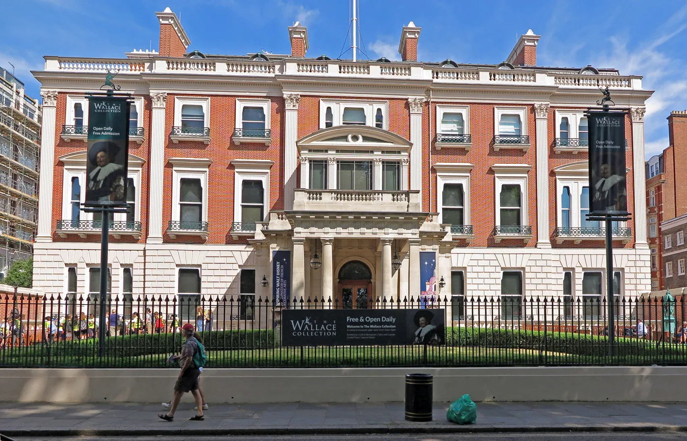 Hertford House in Manchester Square, home of the Wallace Collection, which runs its Big Draw day for families on Saturday 31 October