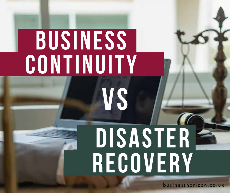 Business Continuity vs Disaster Recovery